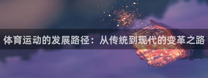 三亿体育网页版：体育运动的发展路径：从传统到现代的变革之路
